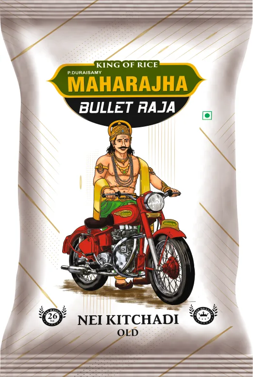 WHITE BULLET RAJA rice pack